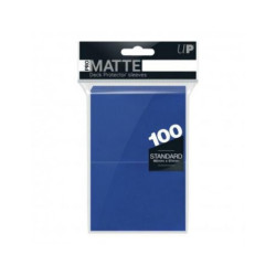 Sleeves Standard bleu mat x100