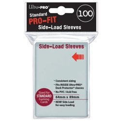 Ultra Pro : Sleeves Fit Standard side Load x100