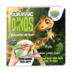 Livre Jurassic Dinos à animer (en français )