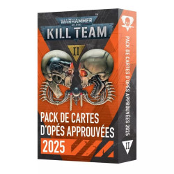 Kill Team : Pack de Cartes d'Opés Approuvées 2025