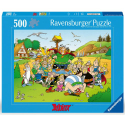 Le Village d'Astérix . Puuzle de 500 pièces