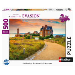 Phare de Ploumanac'h . puzzle de 500 pièces