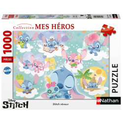 Stitch Réveur . Puzzle de 1000 pièces
