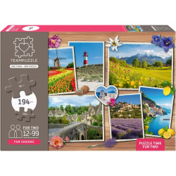 Teampuzzle : Lieux de Rêve 194 pièces (64+130 p.)