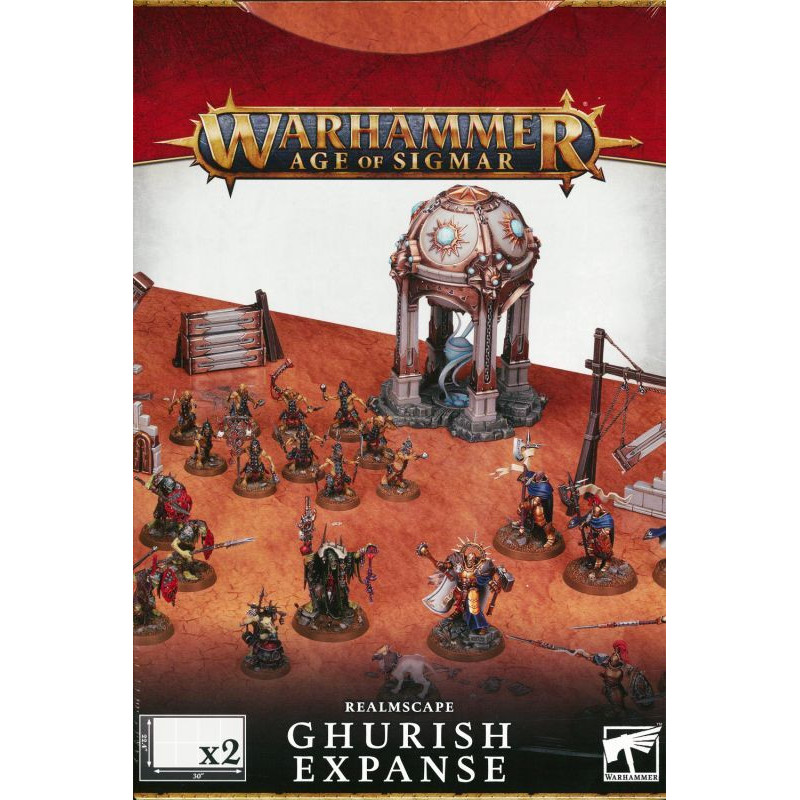 Warhammer AOS : Realmscape / plateaux de jeu , Etendues de Ghur